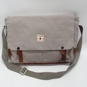 Cotopaxi Gray & Brown Messenger/Laptop Bag
